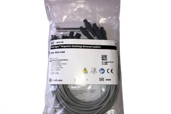 2089797-004  Complete set of 10 cables for ECG box CAM 14 General Electrics replcing item 420101-002 