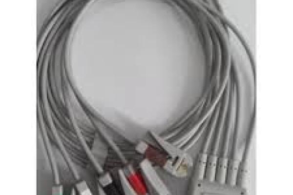 412681-002 Vyaire Inc. ECG Multi-Link Leadwire Set, 5-Lead, Group, Grabber